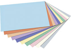 Fotokarton Folia 2-zijdig A4 pastel 50 vel 10 kleuren
