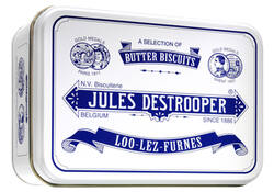 Natuurboterwafels Jules Destrooper blik 75gr
