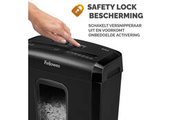 Papiervernietiger Fellowes Powershred 6M snippers 4x12mm