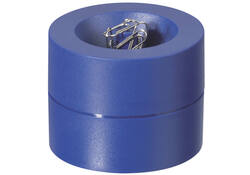 Papercliphouder MAUL Pro Ø73mmx60mm blauw