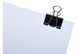 Papierklem MAUL 215 foldback 32mm capaciteit 13mm zwart
