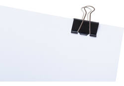 Papierklem MAUL 215 foldback 41mm capaciteit 19mm zwart