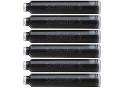 Inktpatroon Schneider din zwart doos à 6 stuks