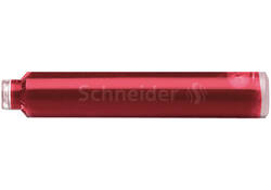 Inktpatroon Schneider din rood doos à 6 stuks