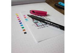Fineliner Schneider 967 0.4mm rood