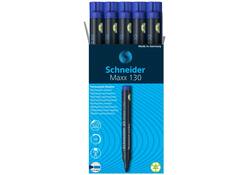 Viltstift Schneider Maxx 130 rond 1-3mm blauw