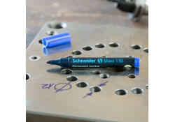 Viltstift Schneider Maxx 130 rond 1-3mm blauw