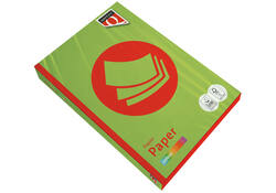 Kopieerpapier Quantore Colour A4 80gr helgroen 500 vel