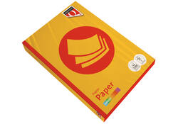 Kopieerpapier Quantore Colour A4 80gr diepgeel 500 vel