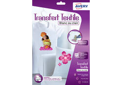T-shirt transfer Avery C9405-8 A4 8vel