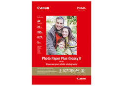 Inkjetpapier Canon PP-201 A4 260gr glans 20vel