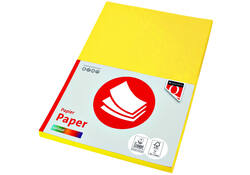 Kopieerpapier Quantore Colour A4 160gr geel 50 vel