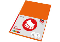 Kopieerpapier Quantore Colour A4 160gr oranje 50 vel