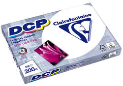Laserpapier Clairefontaine DCP A4 200gr wit 250vel