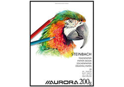 Tekenblok Aurora 27x36cm 20 vel 200 gram Steinbach papier