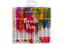 Ecoline Brush Pen set 10 Fashion