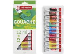 Talens Art Creation gouache set 12 tubes 12 ml