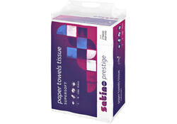 Handdoek Satino Prestige PT2 w-vouw 2-laags 20,6x32cm wit 276600