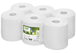 Handdoekrol Satino Comfort PT1 2-laags 150m wit 317940
