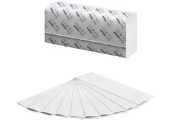 Handdoek Satino Comfort PT2 z-vouw 2-laags 20,6x24cm wit 277330