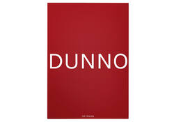 Notitieboek Octàgon DUNNO A5 135x200mm dots rood
