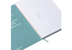 Notitieboek Octàgon DOUBTS A5 135x200mm dots blauw