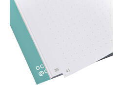Notitieboek Octàgon DOUBTS A5 135x200mm dots blauw