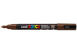 Verfstift Posca PC3M fijn bruin