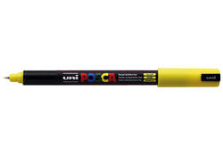 Verfstift Posca PC1MR extra fijn geel