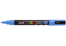 Verfstift Posca PC3M fijn hemelsblauw