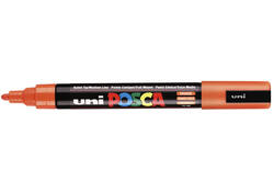 Verfstift Posca PC5M medium donkeroranje