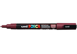 Verfstift Posca PC3M fijn wijnrood