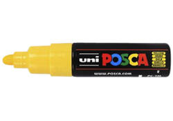 Verfstift Posca PC7M breed geel
