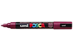Verfstift Posca PC5M medium wijnrood