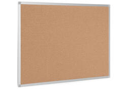 Prikbord Quantore 90x60cm kurk
