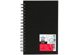 Tekenboek Canson One 14x21.6cm 80v 100gr spiraal