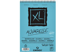 Aquarelblok Canson XL Aquarelle A5 20V 300gr spiraal
