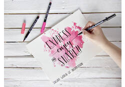 Brushpen Sakura Pigma medium zwart