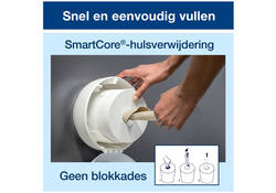 Toiletpapier Tork T9 Advanced SmartOne 2-laags 112m wit 472193
