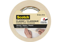 Afplaktape Scotch Classic 36mmx50m beige