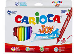Viltstift Carioca Joy assorti set à 24 stuks