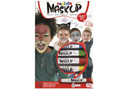 Schminkstift Carioca make-up feest set à 6 kleuren