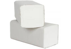 Handdoek Cleaninq H3 z-vouw 2-laags 240x210mm 20x160 vel wit