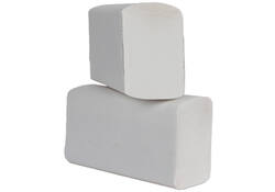 Handdoek Cleaninq H2 i-vouw 2-laags 203x320mm 25x120 vel wit