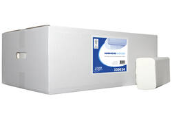 Handdoek Cleaninq H2 i-vouw 2-laags 206x240mm 25x150 vel wit
