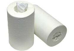 Poetspapier mini 1-laags 120m wit