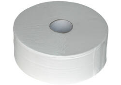 Toiletpapier Euro Products P4 maxi jumbo 2l recycled 380m wit 240238
