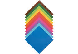 Origami papier Folia 70gr 20x20cm 100 vel assorti kleuren