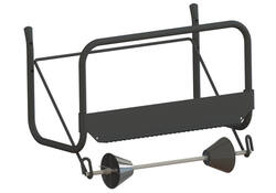 Poetspapierdispenser Euro Products M1 muurstandaard RVS 438304