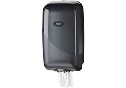 Poetspapierdispenser Pearl Line P17 mini zwart 431155